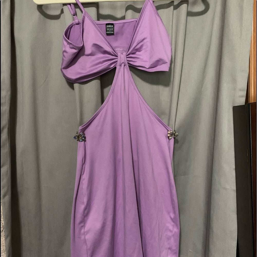 Super cute SHEIN purple dress. Barely worn. Size small.